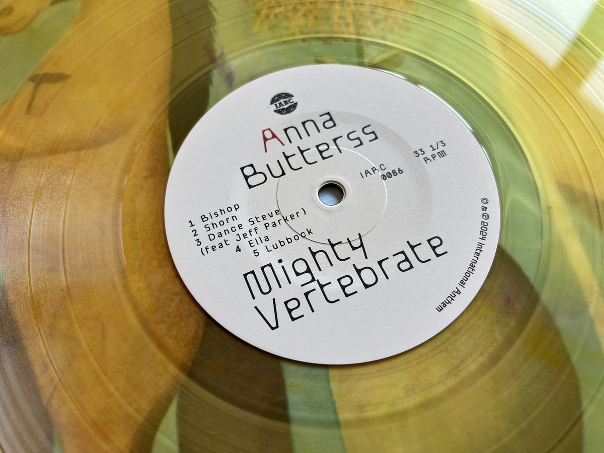 ANNA BUTTERSS - Mighty Vertebrate LP – Bis Aufs Messer Records