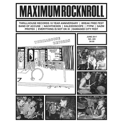 MAXIMUM ROCK N ROLL - #409 | June 2017 MAG