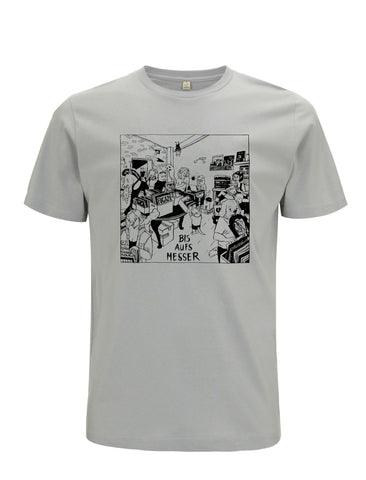 BIS AUFS MESSER - Record Store T-SHIRT