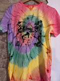 BIS AUFS MESSER - Record Store T-SHIRT LTD Tie-dye
