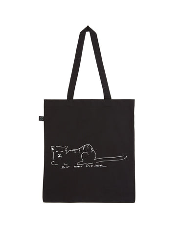 BIS AUFS MESSER - Cat Tote Bag