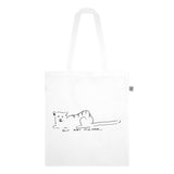 BIS AUFS MESSER - Cat Tote Bag