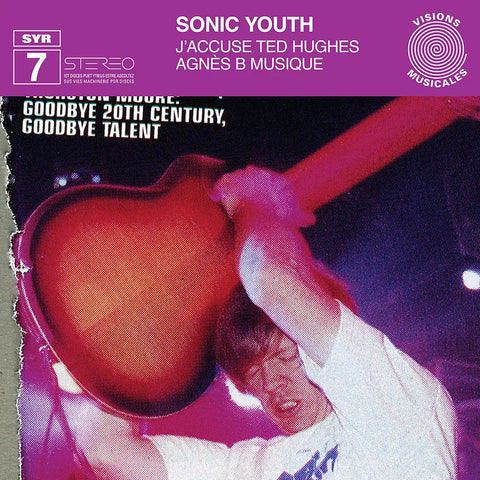 SONIC YOUTH – J’accuse Ted Hughes LP