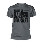 HÜSKER DÜ - land speed record T-SHIRT (charcoal)