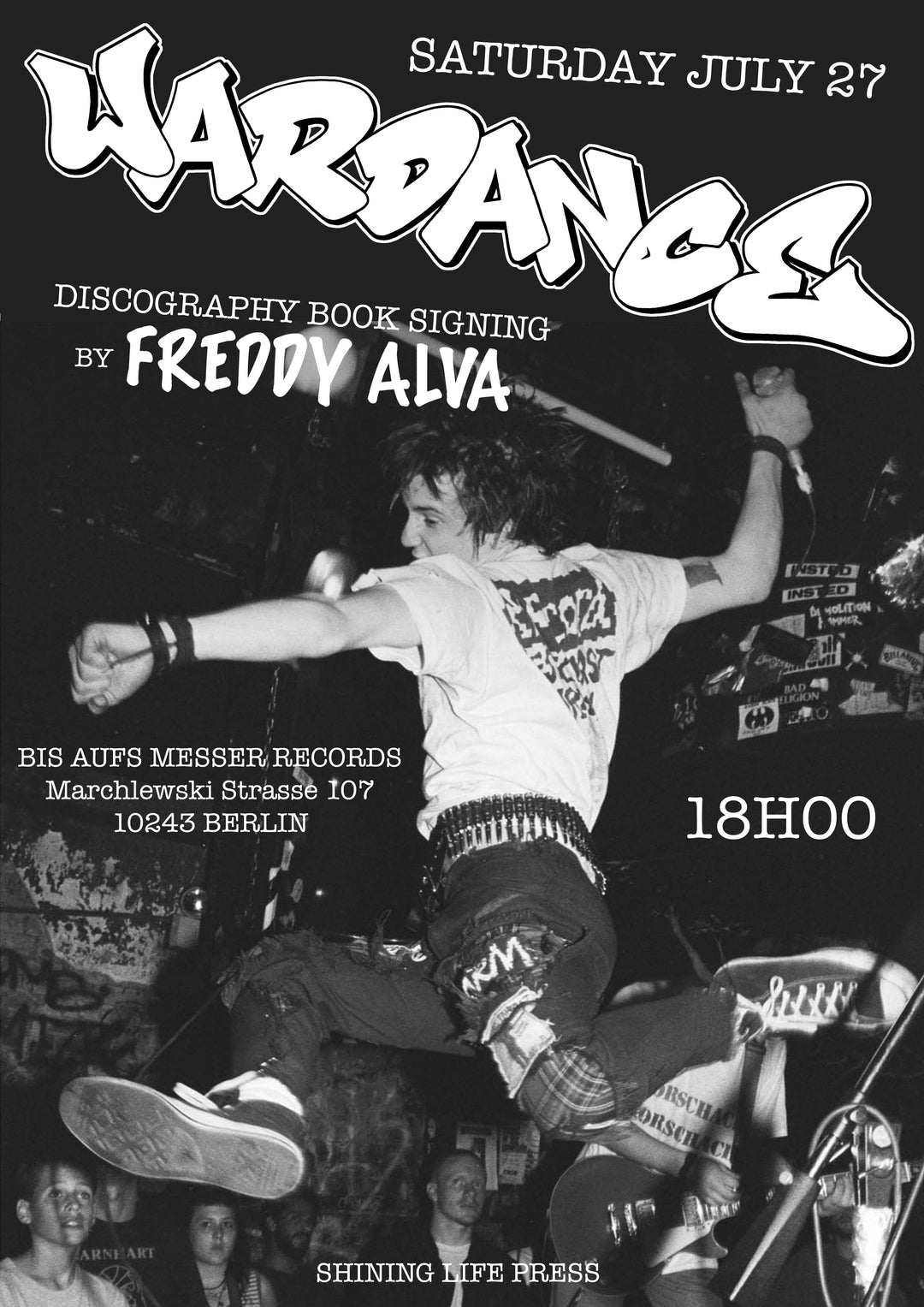 TONY MOLINA Kill The Lights LP – Bis Aufs Messer Records