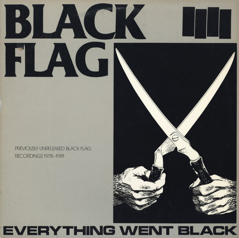 BLACK FLAG - Everything Went Black DLP