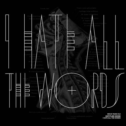 UNTITLED NOISE - Decay Music n.8: I Hate All the Words LP