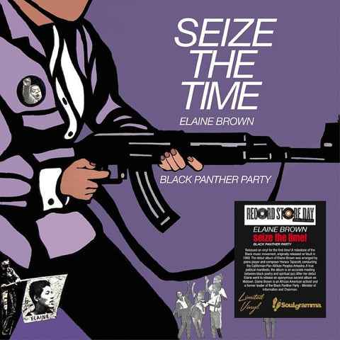 ELAINE BROWN - Seize The Time - Black Panther Party LP