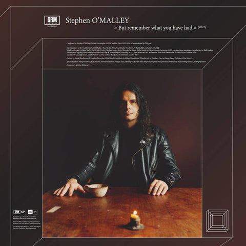 STEPHEN O'MALLEY - But remember what you have had LP