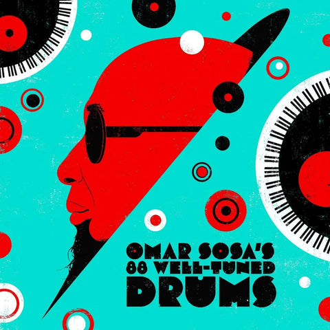 OMAR SOSA - Omar Sosa's 88 Well-Tuned Drums LP