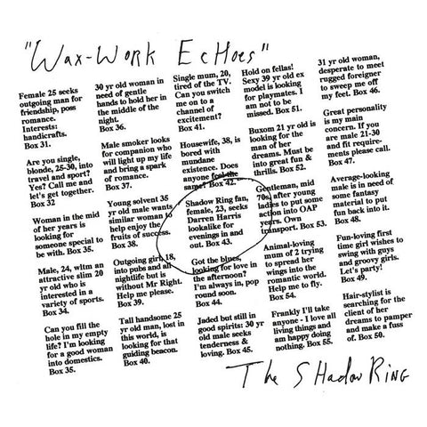 THE SHADOW RING - Wax-Work Echoes LP