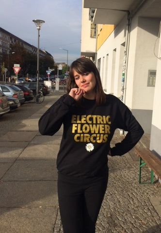 GIVE - electric flower circus CREW NECK