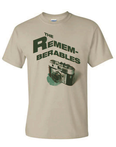 THE REMEMBERABLES - camera T-shirt