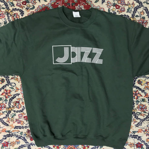 WRWTFWW RECORDS - It 's a JAZZ sweatshirt! CREWNECK (green)