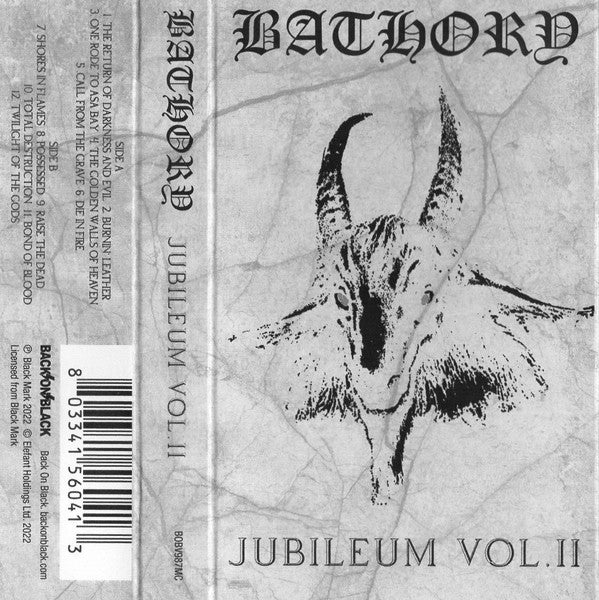 BATHORY - Jubileum Volume II TAPE – Bis Aufs Messer Records