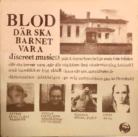 BLOD - Där Ska Barnet Vara LP