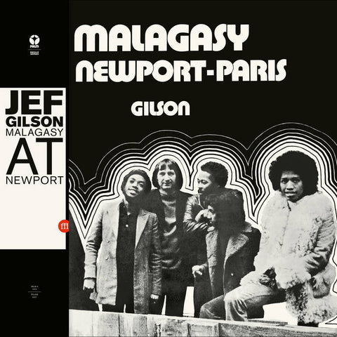 JEF GILSON & MALAGASY - At Newport - Paris LP