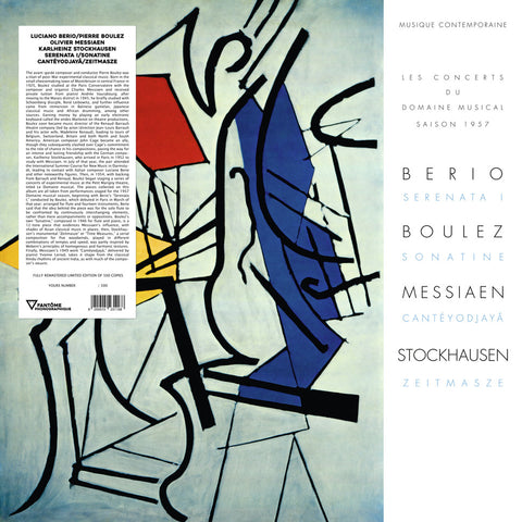 LUCIANO BERIO / PIERRE BOULEZ / OLIVIER MESSIAEN / KARLHEINZ STOCKHAUSEN - Musique Contemporaine LP