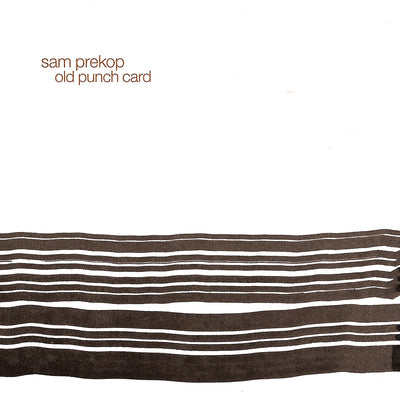 SAM PREKOP - old punch card LP